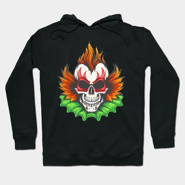 skull joker Hoodie by GAGO5